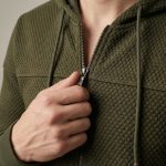 Флісова кофта Vik-Tailor Alfa Jacquard, Olive, 48 - Зображення 4