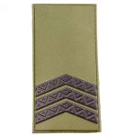 Об'ємний погон ЗСУ сержант, Olive