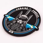 ПВХ Патч "Ukraine Forces AIR" (Повітряні Сили) Кольоровий - Зображення 2