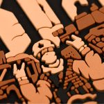 ПВХ Патч "ДВІЖ" на липучці, Coyote - Зображення 4