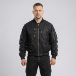 Куртка бомбер Vik-Tailor льотна, Black,