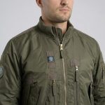 Куртка бомбер Vik-Tailor льотна, Olive, - Зображення 6