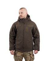 Куртка Vik-Tailor з флісовою кофтою Softshell, Dark olive, 44 - Зображення 2