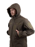 Куртка Vik-Tailor з флісовою кофтою Softshell, Dark olive, 44 - Зображення 5