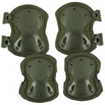 Набір тактичний наколінники та налокітники, Olive, One size