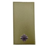 Об'ємний погон ЗСУ молодший лейтенант, Olive