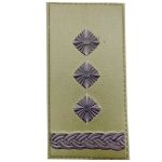 Об'ємний погон ЗСУ полковник, Olive