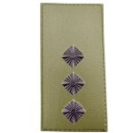 Об'ємний погон ЗСУ старший лейтенант, Olive