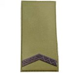 Об'ємний погон ЗСУ старший солдат, Olive