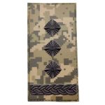 Об'ємний погон ЗСУ полковник, Піксель