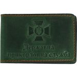 Обкладинка шкіряна для посвідчення Прикордонника, Olive Green - Зображення 2