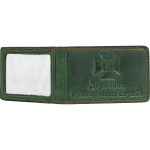 Обкладинка шкіряна для посвідчення Прикордонника, Olive Green