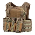 Плитоноска тактична Vik-Tailor з підсумками MOLLE, MultiCam - Зображення 3