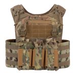Плитоноска тактична Vik-Tailor з підсумками MOLLE, MultiCam