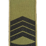 Погон нагрудний на липучці Головний Сержант, Olive