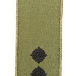 Погон нагрудний на липучці Лейтенант, Olive