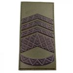 Погон ЗСУ Dark головний майстер-сержант, Dark olive