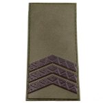 Погон ЗСУ Dark сержант, Dark olive