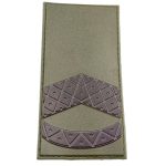 Погон ЗСУ Dark штаб-сержант, Dark olive