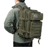 Рюкзак тактичний 45л Vik-Tailor MOLLE, Olive - Зображення 4