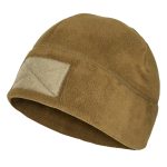 Шапка флісова без відвороту Vik-Tailor з липучками, Coyote, 56