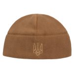 Шапка флісова Vik-Tailor без відвороту, Coyote, - Зображення 4