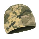 Шапка флісова Vik-Tailor з липучками Velcro MM-14 (піксель ЗСУ), Піксель