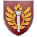 Шеврон ЗСУ 199 навчальний центр, Червоний