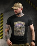 Тактична футболка Born of War «Молодість» Coolmax Black