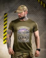 Тактична футболка Born of War «Молодість» Coolmax Oliva