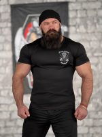 Тактична потовідвідна футболка SABUR Не сси вивезу black ВТ5080 - Зображення 2