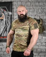 Тактична потовідвідна футболка AXEL мультікам ВТ6731 - Зображення 7