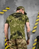 Бавовняна тактична футболка Patriot Flecktarn-D - Зображення 4