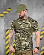 Бавовняна тактична футболка Patriot MultiCam Green - Зображення 2