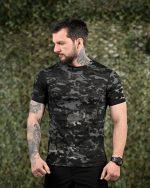 ХЛОПКОВА футболка тактична PATRIOT MultiCam black ДЛ6383 - Зображення 2