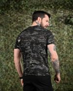 ХЛОПКОВА футболка тактична PATRIOT MultiCam black ДЛ6383 - Зображення 4
