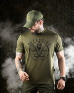 Тактична футболка Oblivion defensive oliva ДЛ6589 - Зображення 2
