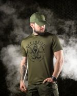 Тактична футболка Oblivion defensive oliva ДЛ6589 - Зображення 3