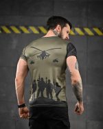 Тактична вологовідвідна футболка oblivion Panisher soldiers ВН1105 - Зображення 4