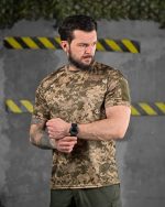 Тактична футболка COOLMAX піксель ДЛ6513 - Зображення 3