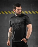 Тактична футболка для відведення поту Oblivion black Defensive ДЛ6588 - Зображення 5