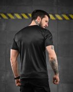 Тактична футболка для відведення поту Oblivion black Defensive ДЛ6588 - Зображення 6