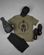 Тактична потовідвідна футболка Oblivion SPARTAN олива ДЛ6583 - Зображення 5