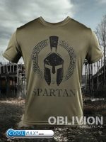 Тактична потовідвідна футболка Oblivion SPARTAN олива ДЛ6583 - Зображення 6