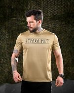 Тактична футболка для відведення поту Oblivion страху немає coyot ДЛ7053 - Зображення 2