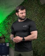 Компресійна футболка 5.11 black ПП7648 - Зображення 2