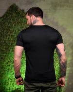 Тактична потовідвідна футболка Valhalla black ПП7703 - Зображення 3