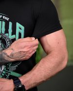 Тактична потовідвідна футболка Valhalla black ПП7703 - Зображення 4