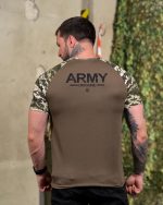 Тактична футболка Coolmax з принтом "ARMY" піксель - Зображення 3