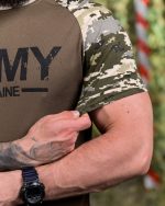 Тактична футболка Coolmax з принтом "ARMY" піксель - Зображення 4